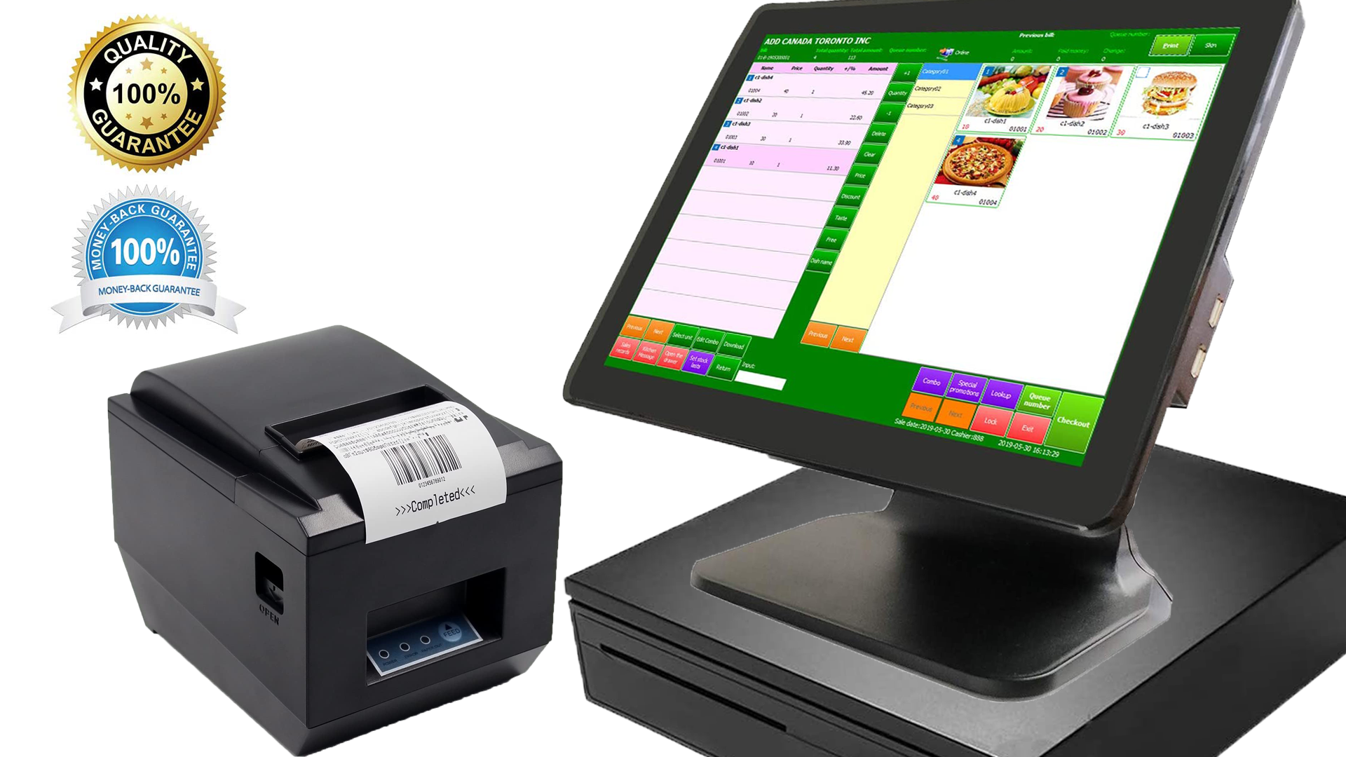 Pos All-in-One touchscreen POS system